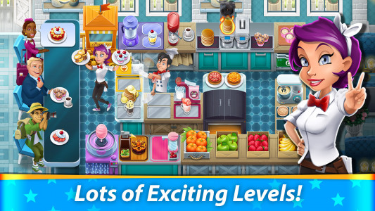 اسکرین شات 5 بازی Cooking Stars: Restaurant Game
