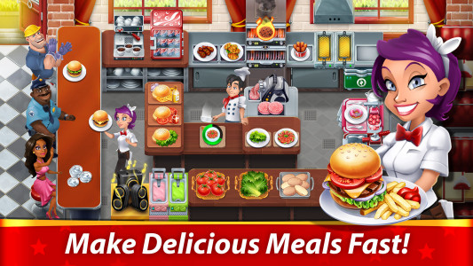اسکرین شات 2 بازی Cooking Stars: Restaurant Game