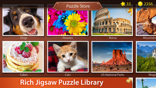 اسکرین شات 2 بازی Jigsaw Puzzle Club