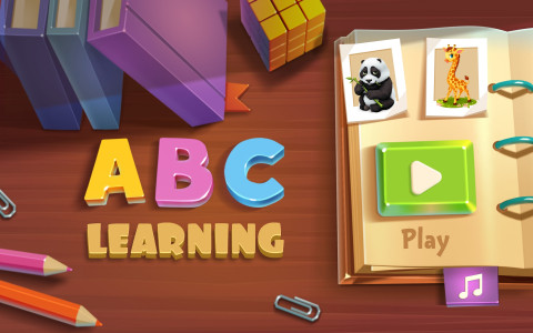 اسکرین شات 1 بازی ABC Learning and spelling