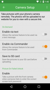 اسکرین شات 5 برنامه Wheres My Droid