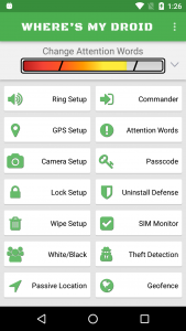 اسکرین شات برنامه Wheres My Droid 1