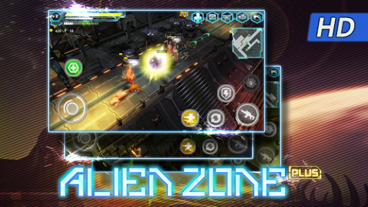 اسکرین شات بازی Alien Zone Plus HD 4