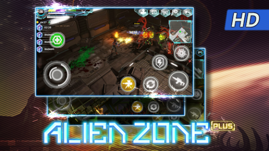 اسکرین شات بازی Alien Zone Plus HD 3