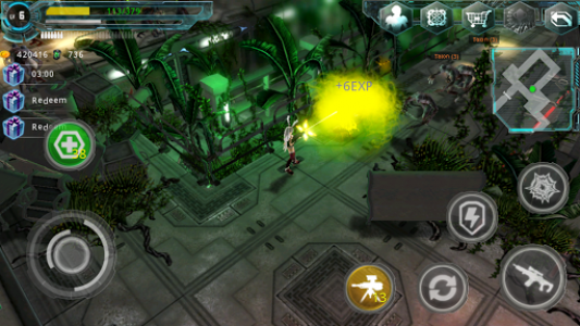 اسکرین شات بازی Alien Zone Plus 4