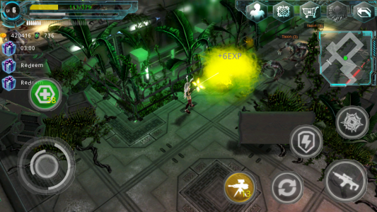 اسکرین شات بازی Alien Zone Plus 4