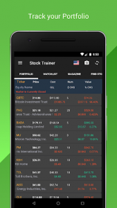 اسکرین شات برنامه Stock Trainer: Virtual Trading (Stock Markets) 1