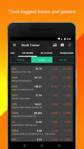 اسکرین شات برنامه Stock Trainer: Virtual Trading (Stock Markets) 5