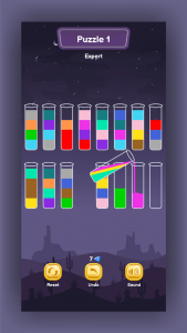 اسکرین شات 1 بازی Water Sort - Water Color Sort