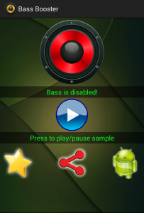 اسکرین شات برنامه Bass Booster 1