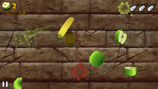 اسکرین شات بازی نینجای میوه ها 3
