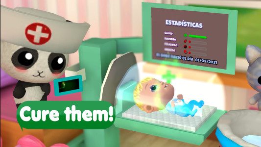 اسکرین شات 6 بازی Kawaii Baby Nursery