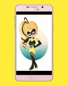 اسکرین شات برنامه والپیپر و تصویر زمینه دختر زنبوری 3