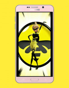 اسکرین شات برنامه والپیپر و تصویر زمینه دختر زنبوری 4