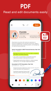 اسکرین شات 2 برنامه All Document Reader - My PDF