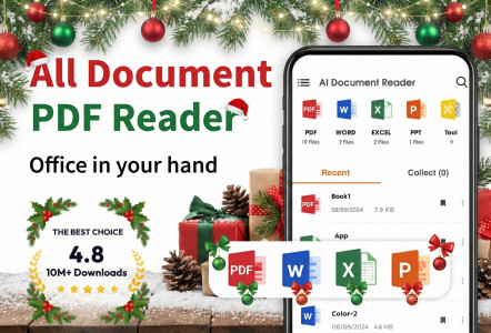 اسکرین شات 1 برنامه Document Reader PDF & Edit PDF