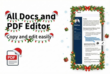 اسکرین شات 3 برنامه Document Reader PDF & Edit PDF