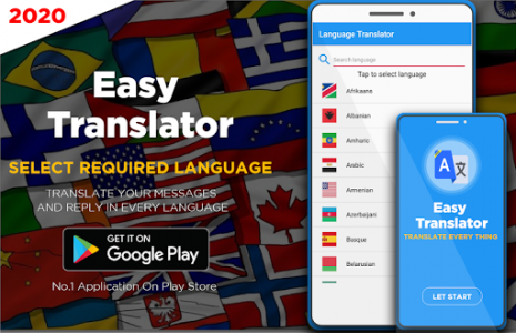 اسکرین شات برنامه Instant All language translator &voice translation 3