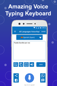 اسکرین شات 7 برنامه Easy Voice Typing Keyboard