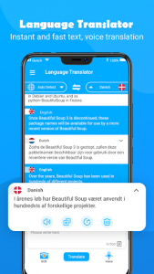 اسکرین شات برنامه Free Translate - All Language Translation App 2