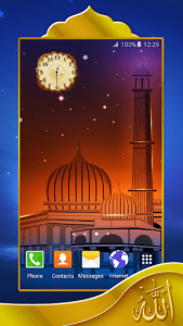 اسکرین شات برنامه Islam Alarm Clock Widget 4