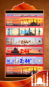 اسکرین شات برنامه Mosque Digital Clock 3