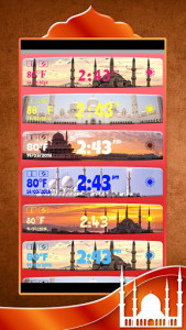 اسکرین شات برنامه Mosque Digital Clock 8