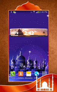 اسکرین شات برنامه Mosque Digital Clock 6