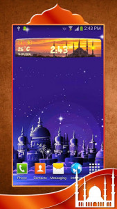 اسکرین شات برنامه Mosque Digital Clock 4