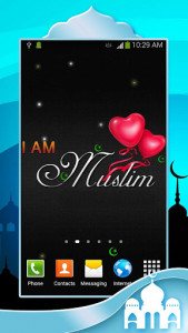 اسکرین شات برنامه Muslim Live Wallpaper 4