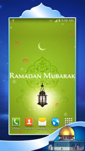 اسکرین شات برنامه Ramadan Live Wallpaper 6