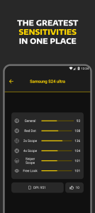 اسکرین شات 2 برنامه Sensi Master