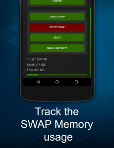 اسکرین شات 2 برنامه Swapper - ROOT