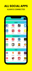 اسکرین شات برنامه All Social Media Apps In One 2