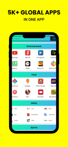 اسکرین شات برنامه All Social Media Apps In One 1