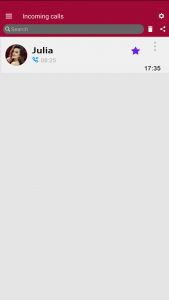 اسکرین شات 1 برنامه call recorder