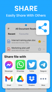 اسکرین شات 6 برنامه Document Reader: PDF, Word Doc