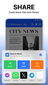 اسکرین شات 6 برنامه Document Reader: PDF, Word Doc