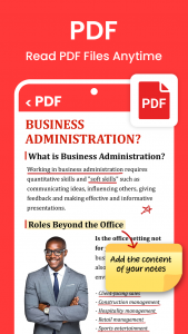 اسکرین شات 3 برنامه Document Reader: PDF, Word Doc