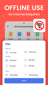اسکرین شات 8 برنامه Document Reader: PDF, Word Doc