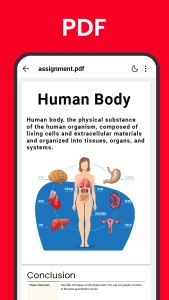 اسکرین شات 2 برنامه Docx Reader & Word Office