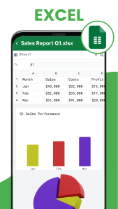 اسکرین شات 3 برنامه Docx Reader & Word Office