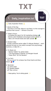 اسکرین شات 6 برنامه Docx Reader & Word Office