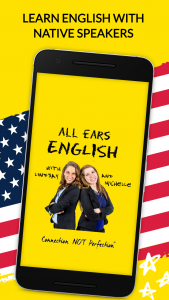 اسکرین شات برنامه All Ears English Podcast - ESL 1