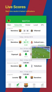 اسکرین شات برنامه All Football - Barcelona News & Live Scores 3