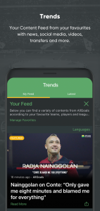 اسکرین شات برنامه All Goals - The Livescore App 4