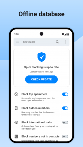 اسکرین شات برنامه Showcaller: Caller ID & Block 5