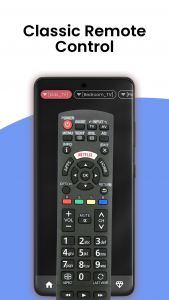 اسکرین شات برنامه Remote for Panasonic Smart TV 1