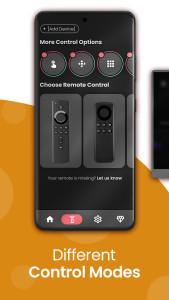 اسکرین شات 2 برنامه Remote for Amazon Fire Stick