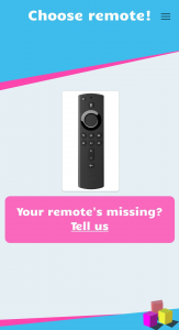 اسکرین شات برنامه Remote for amazon Fire tv stick 5